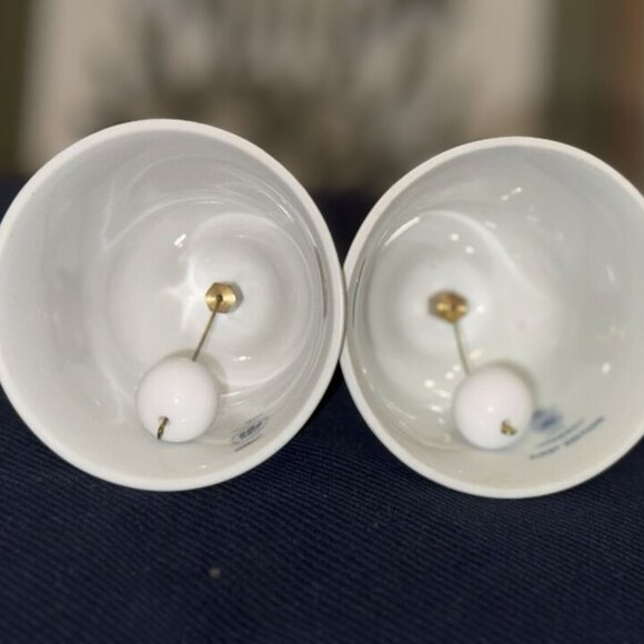 🔔 1988 Bing & Grøndahl Copenhagen Christmas Bell | Vintage Porcelain - Picture 2 of 5
